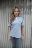FGW2016000022 - Ladies Sky Blue Short Sleeve Polo Shirt