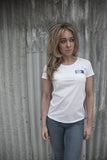 FGW2016000033 - Ladies White Crew Neck T-Shirt
