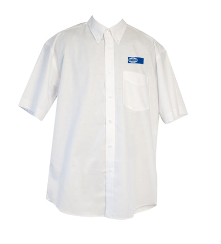 FGW2016000049 - Men's White Oxford Short Sleeve Shirt