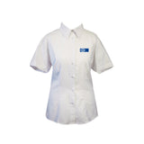 FGW2016000051 - Ladies White Oxford Short Sleeve Shirt