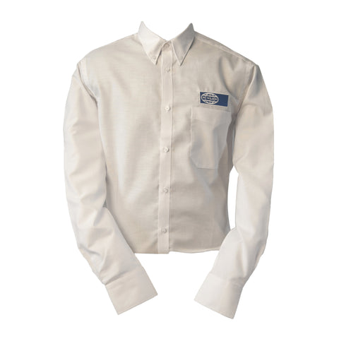 FGW2016000047 - Men's White Oxford Long Sleeve Shirt